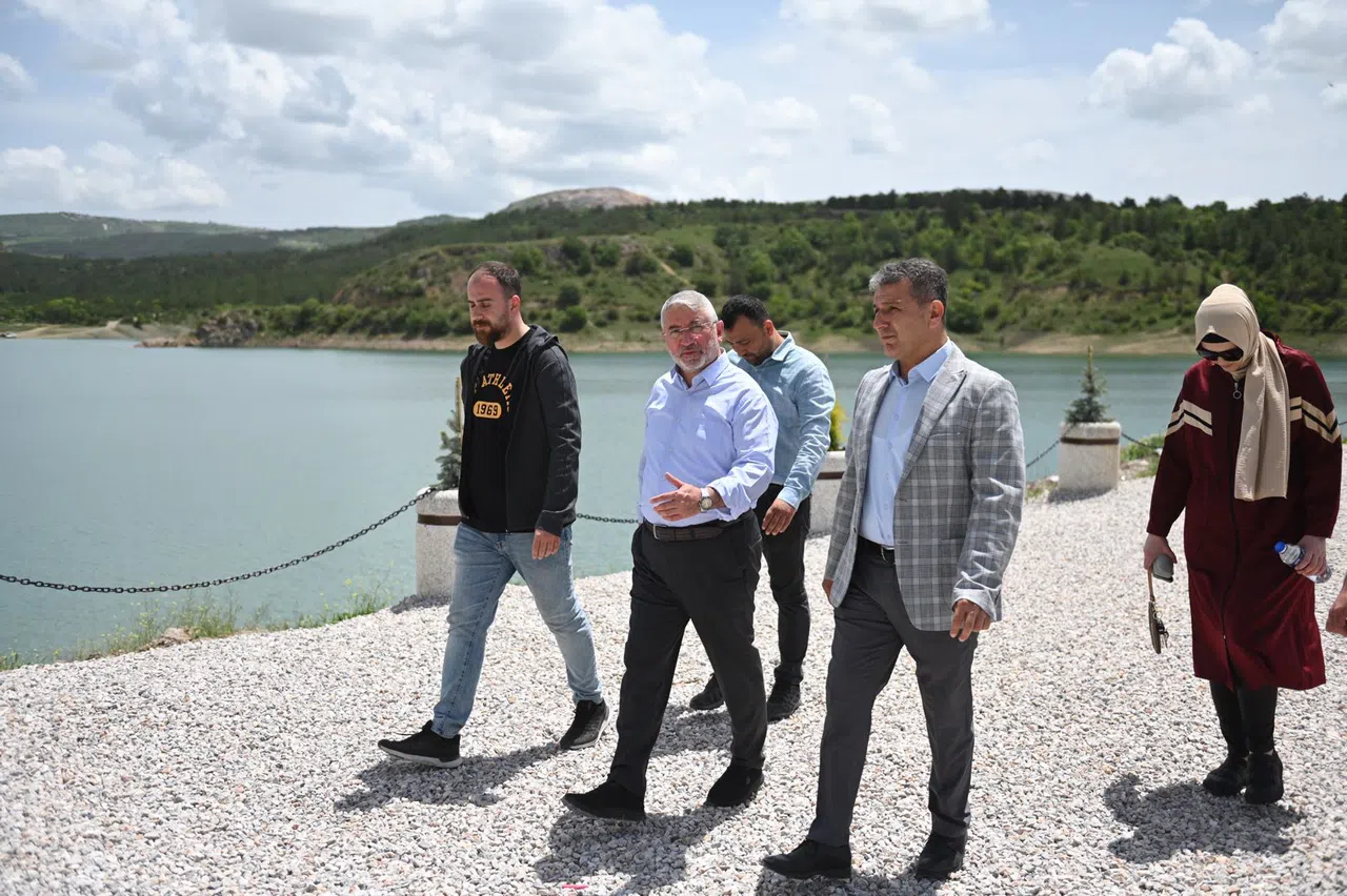 Baraj Çevresi Yaza Hazırlanıyor