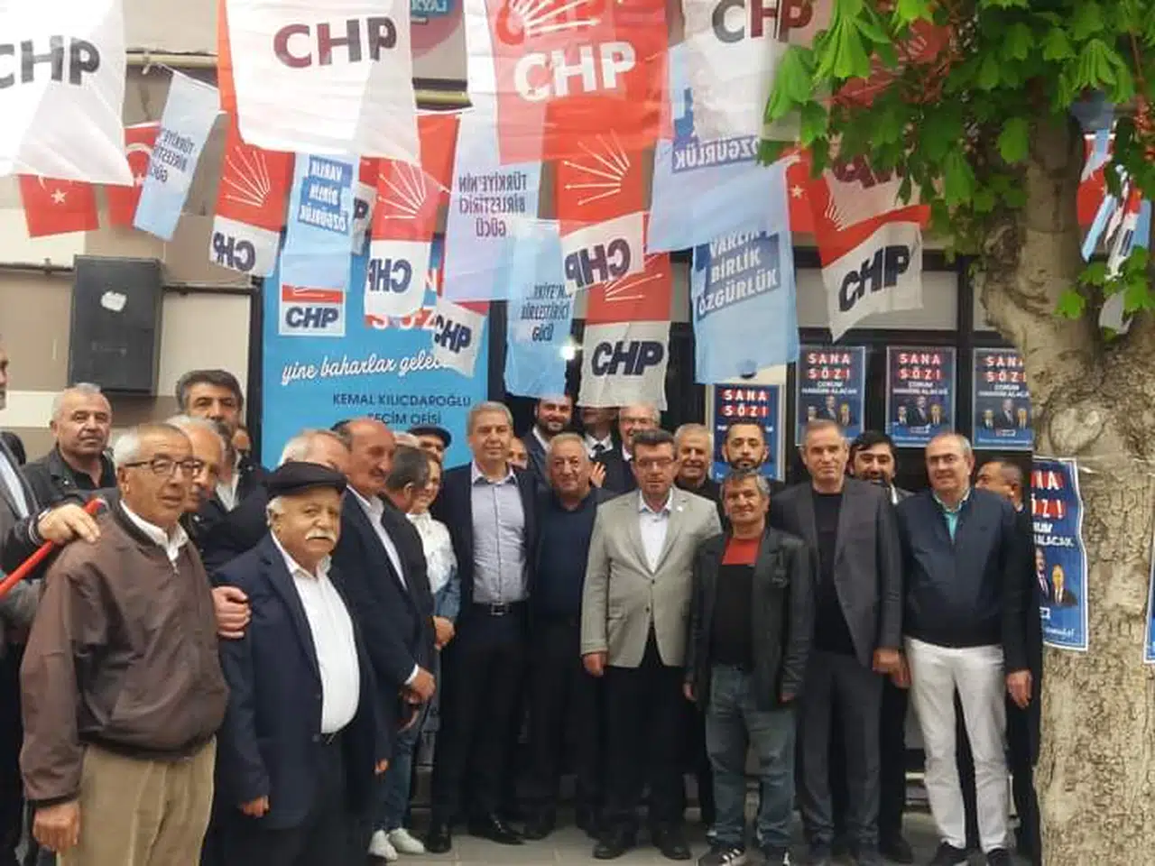CHP, Bahabey’de Seçim Bürosu Açtı
