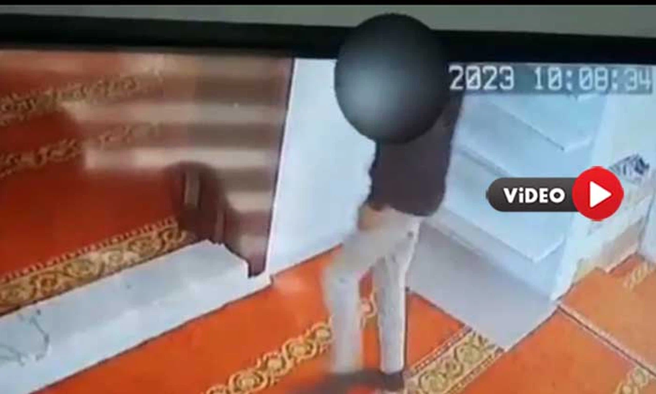 Camide Hırsızlık Yapan Şahıs Tutuklandı