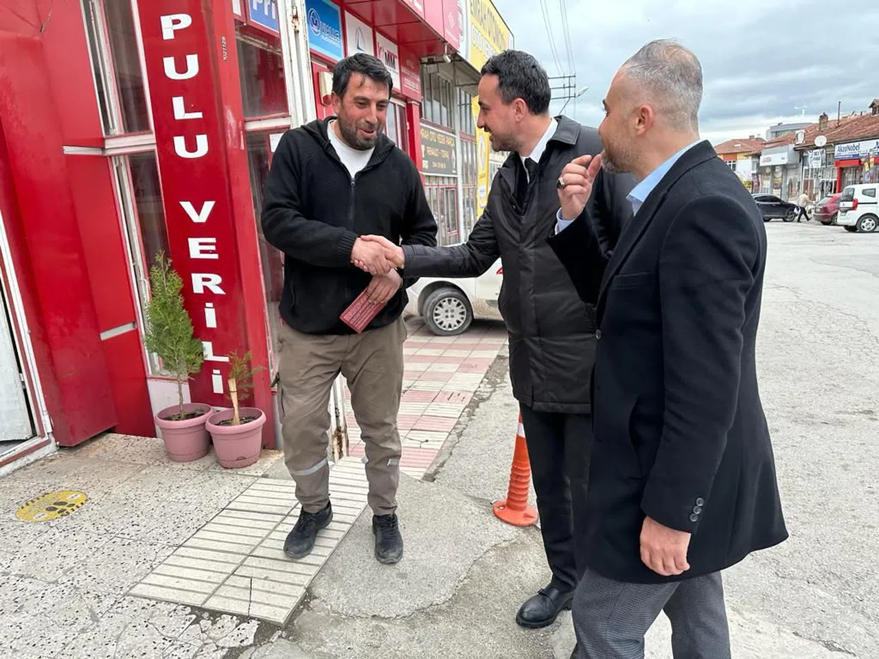 Ferhat Yeğen Aşağı Sanayi’de Esnafı Dinledi