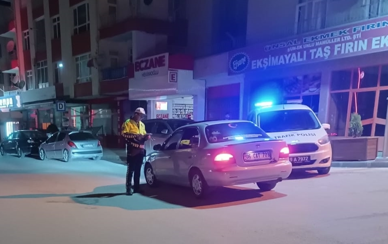 İki İlçede Huzur Ve Asayiş Uygulaması