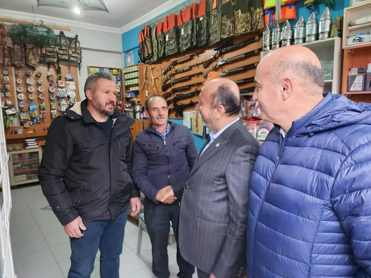 Oğuzlar’da Esnaf Ziyareti Yaptı