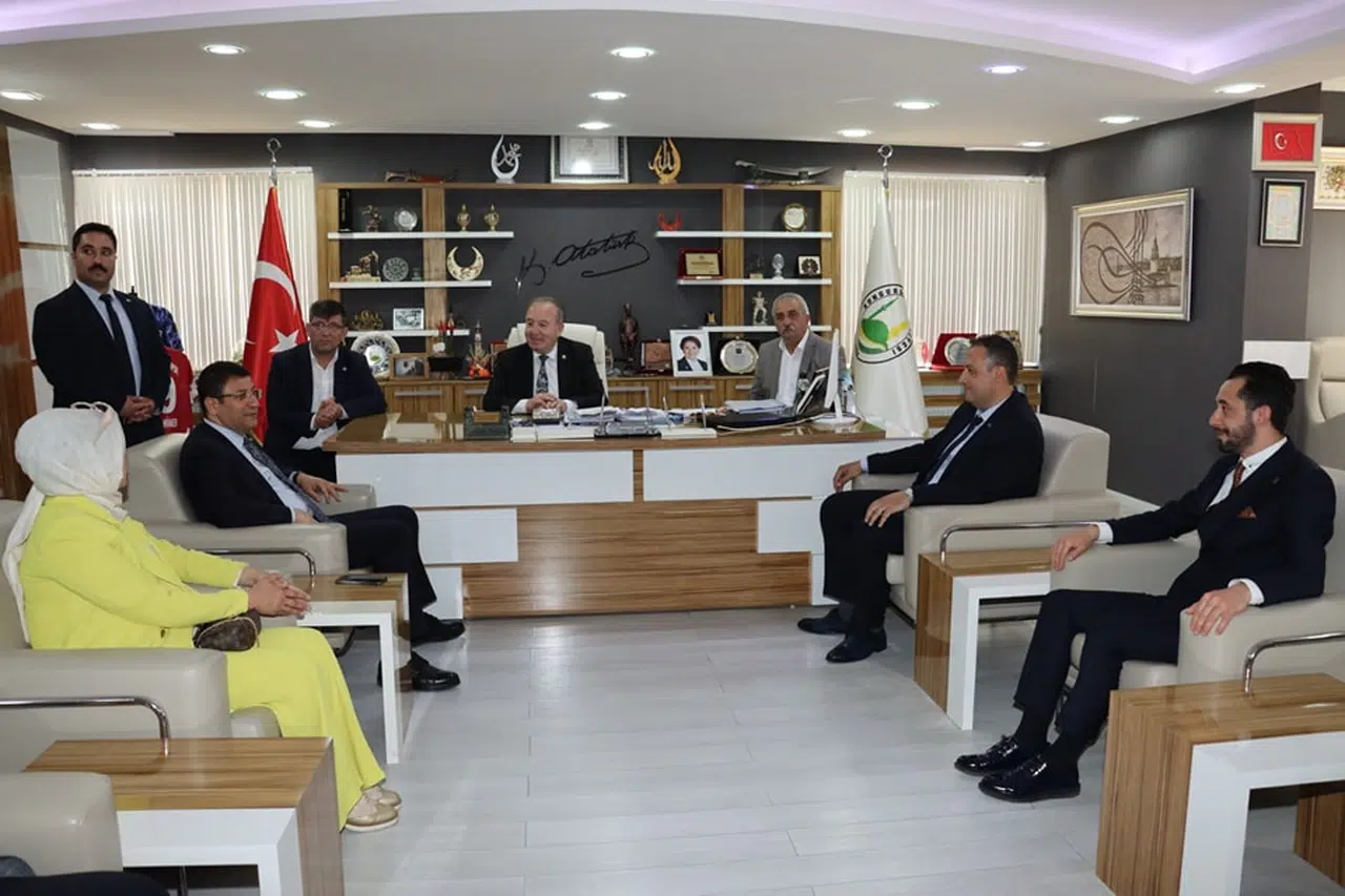 Şahin’den Başkan Şahiner’e Ziyaret