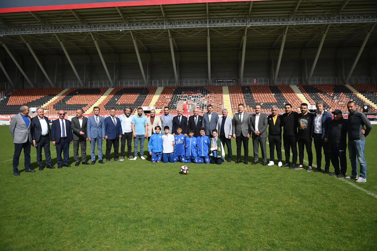 TFF Başkanı Mehmet Büyükekşi, Çorum’da