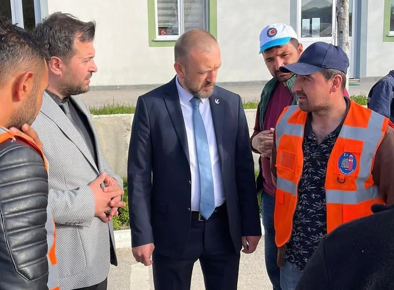 Yakup Taş, Belediye Birimlerini Ziyaret Etti