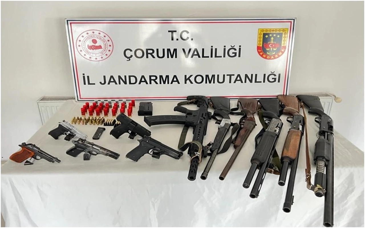 Bayat’ta Silah Kaçakçılığı ve Uyuşturucu Operasyonu