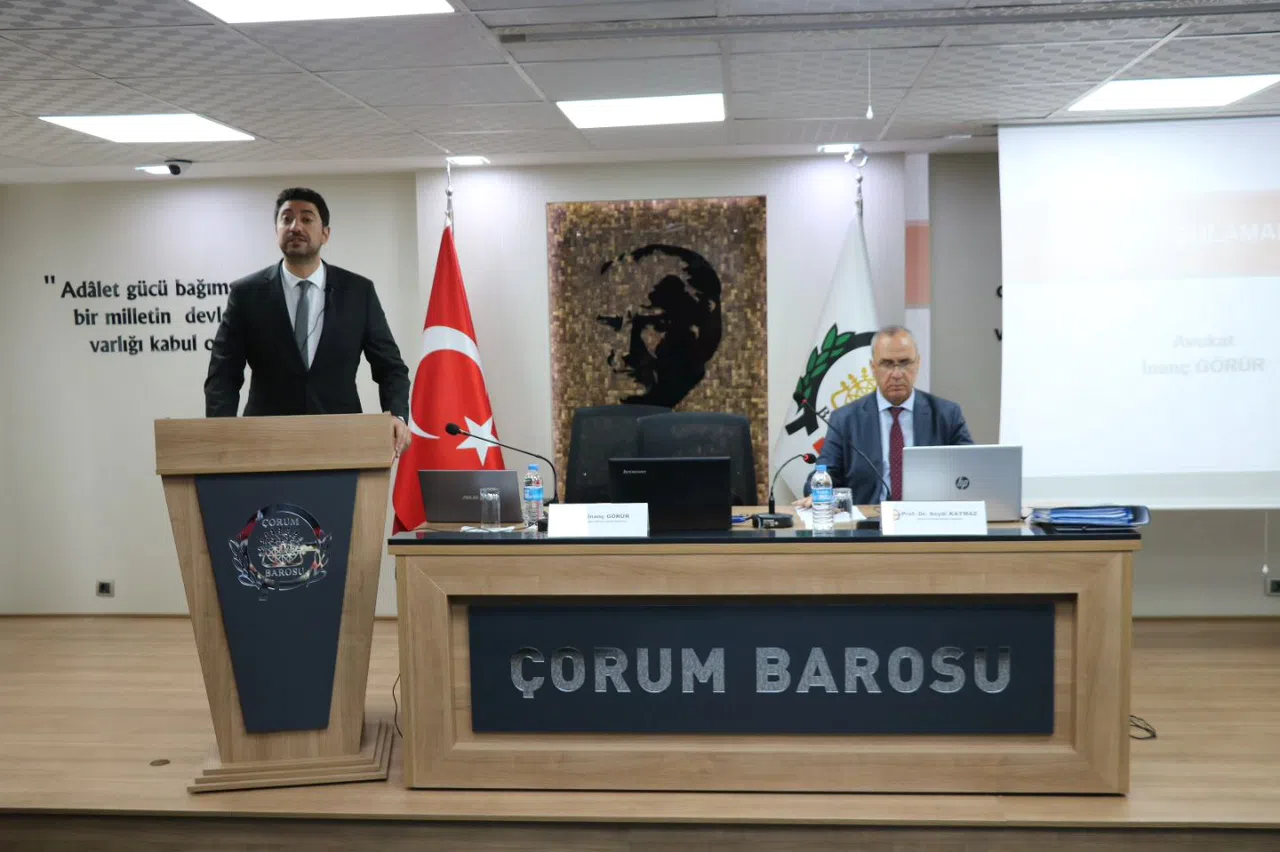 Çorum Barosu’nda CMK Uygulamaları Anlatıldı