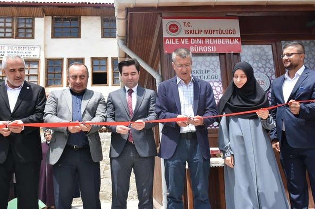 İskilip’te Aile ve Dini Rehberlik Bürosu Açıldı