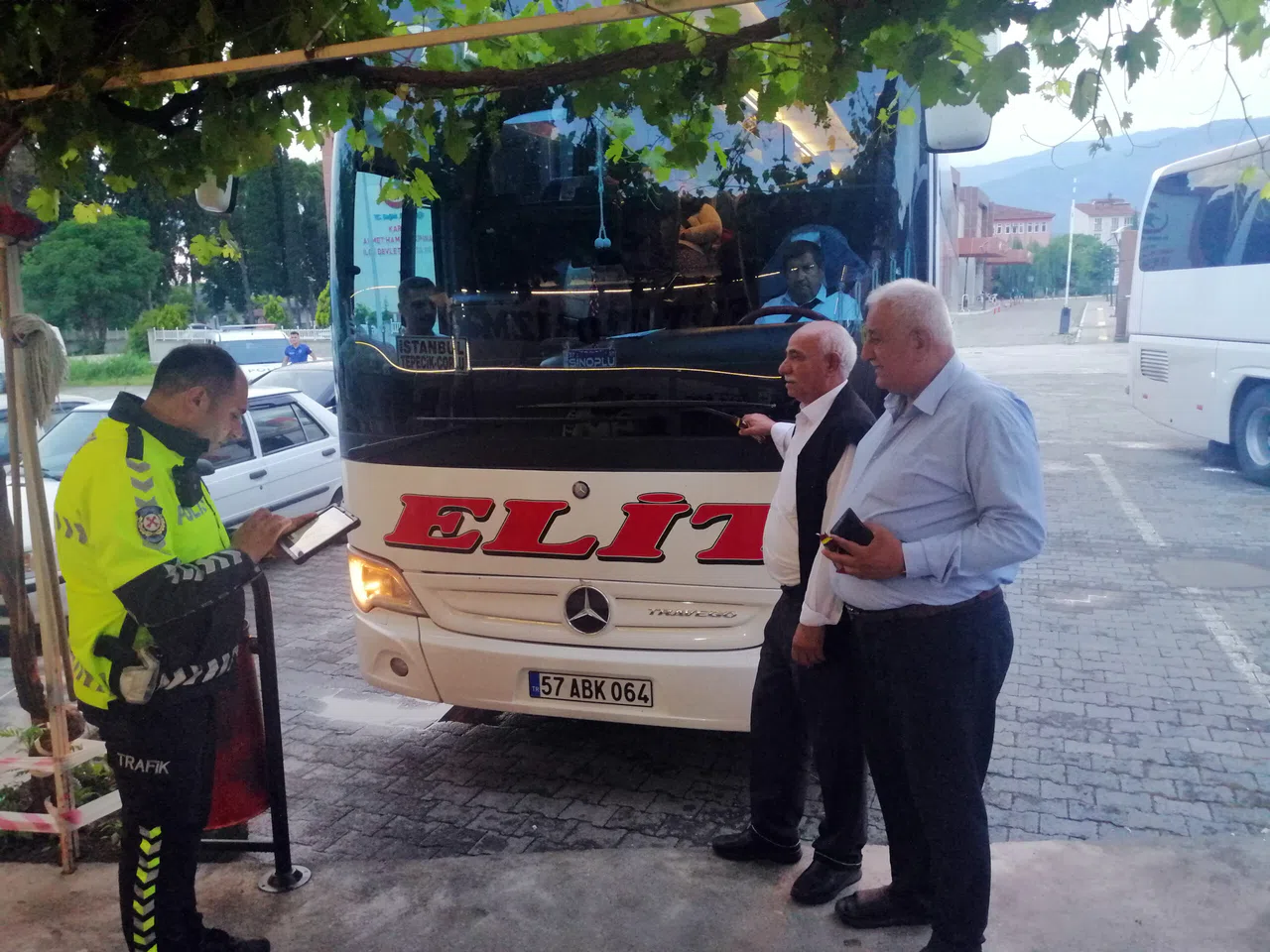 Kargı'da Yolcu Otobüsleri Denetlendi