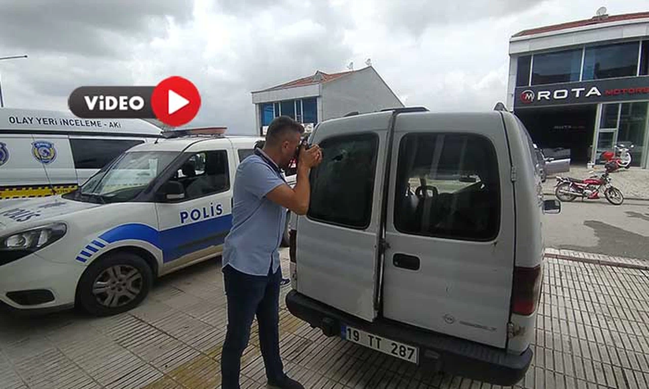 Park Halindeki Araca Kurşun İsabet Etti