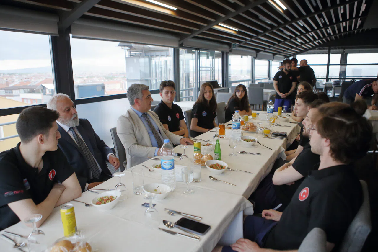 TSSF Başkanı Aydın, Milli Takım ile Çorum’da Buluştu