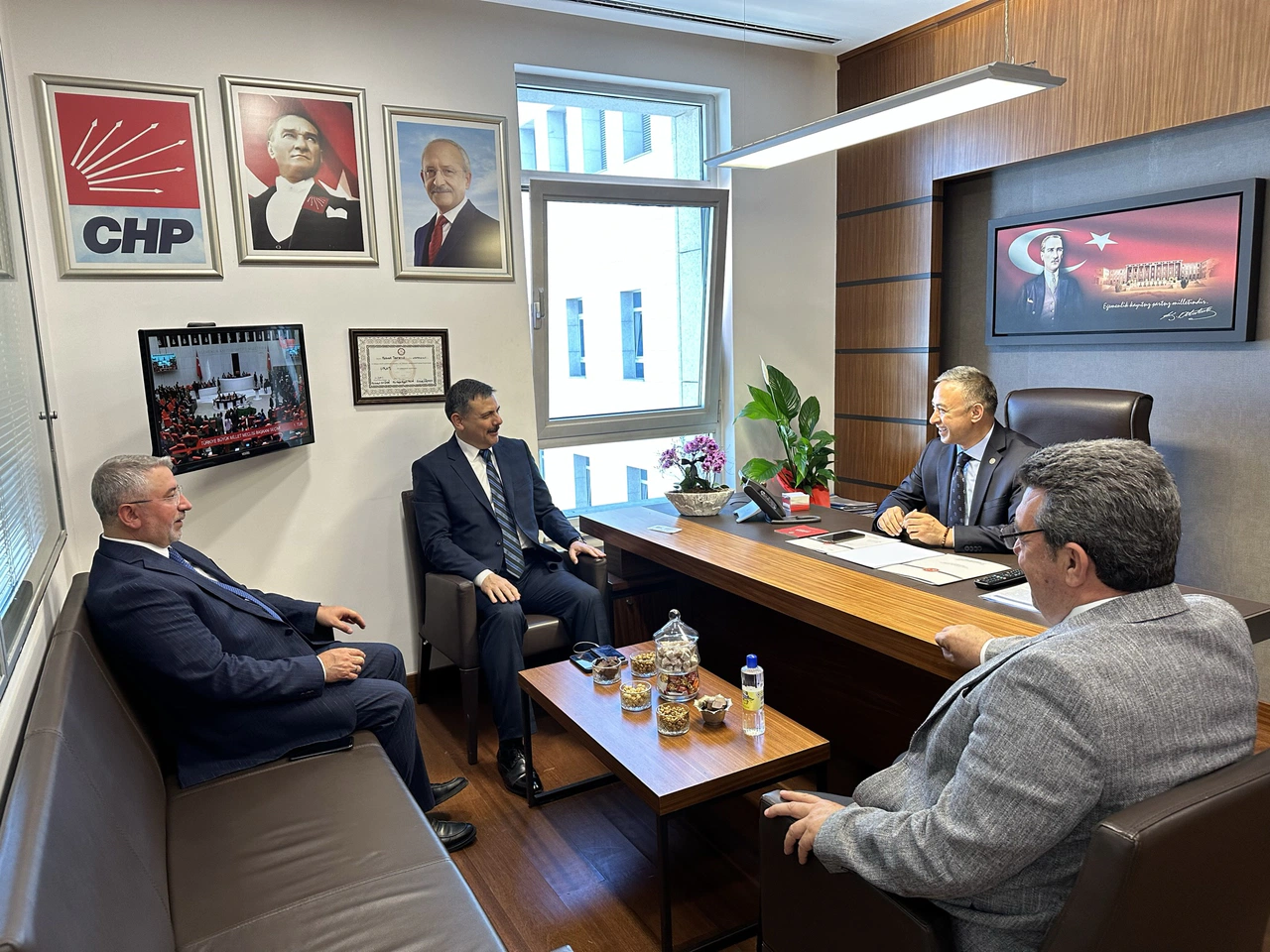 Vali ve Başkandan Tahtasız’a Ziyaret