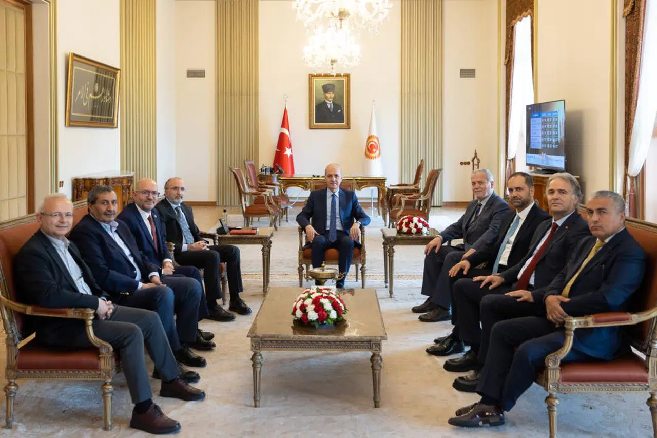 Yıldırım, Kurtulmuş ve Tekin’i Kutladı