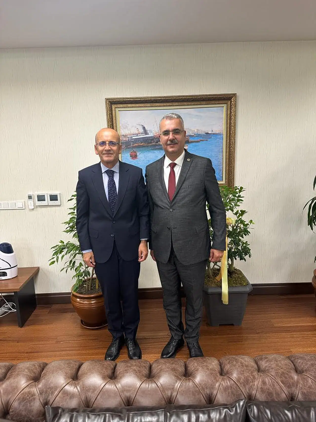 Ahlatcı, Bakan Şimşek İle Görüştü