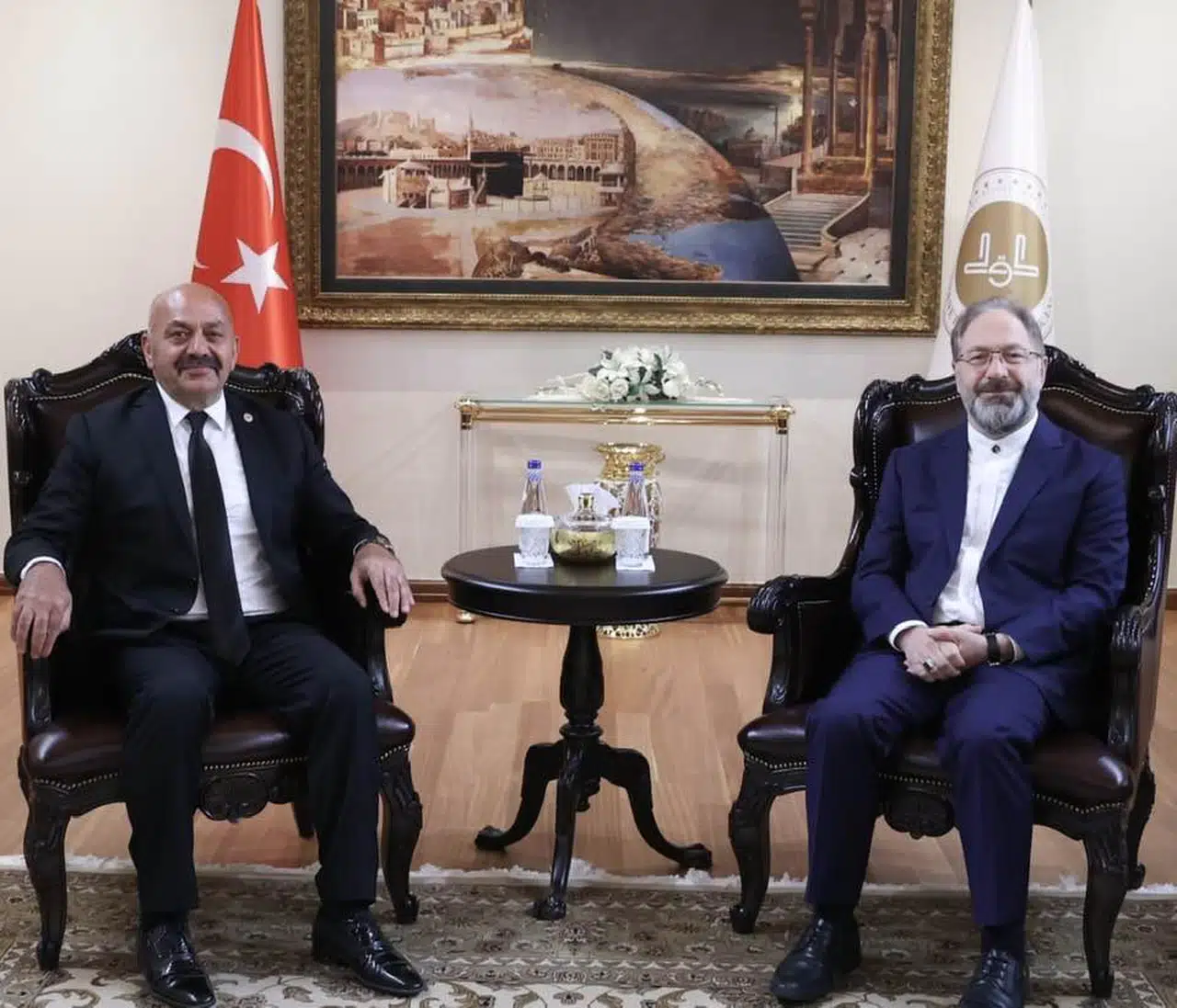 Ali Erbaş’ı Ortaköy’e Davet Etti