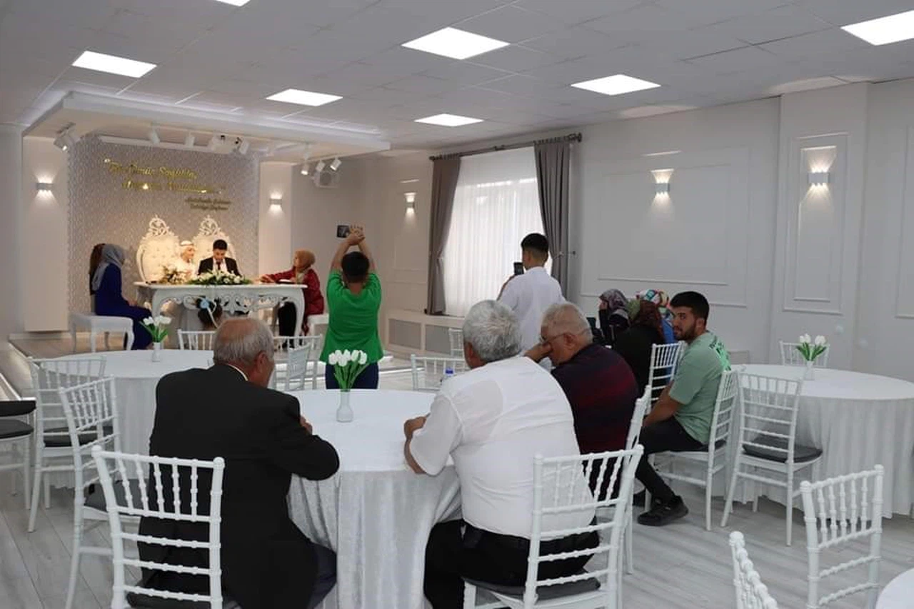 Belediye Nikah Salonu Hizmete Açıldı