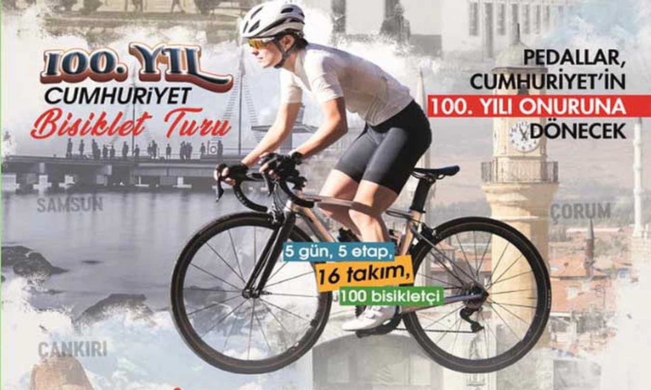 100.Yıl Cumhuriyet Bisiklet Turu Başlıyor