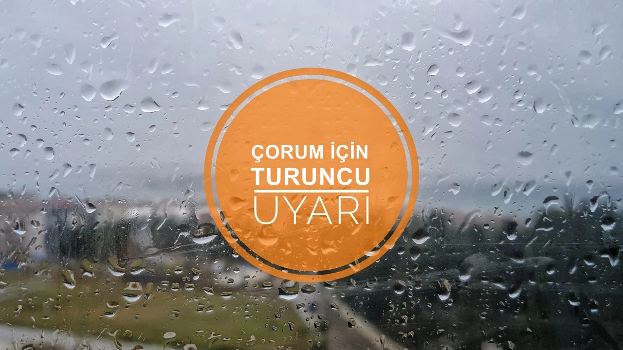 AFAD'dan Turuncu Kodlu Uyarı