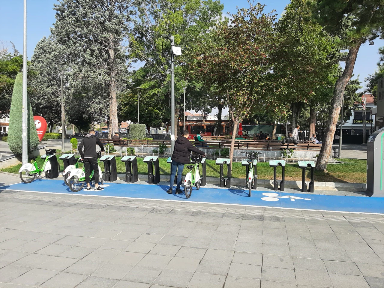 Çorumlu Gençler Bisiklet Kullanmayı Sevdi