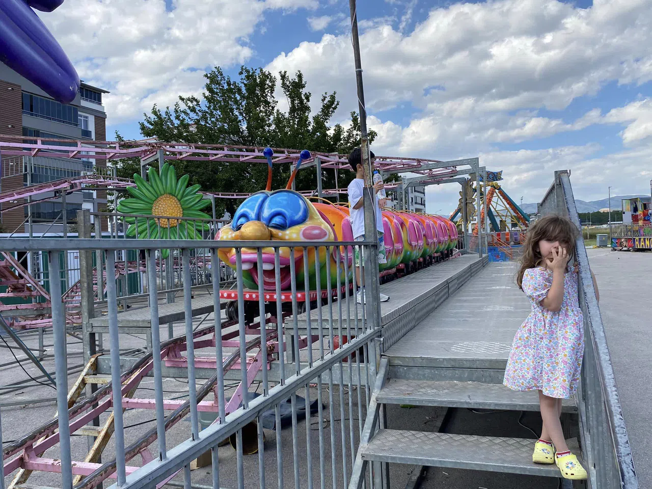 Fuar Alanına Lunapark Açıldı