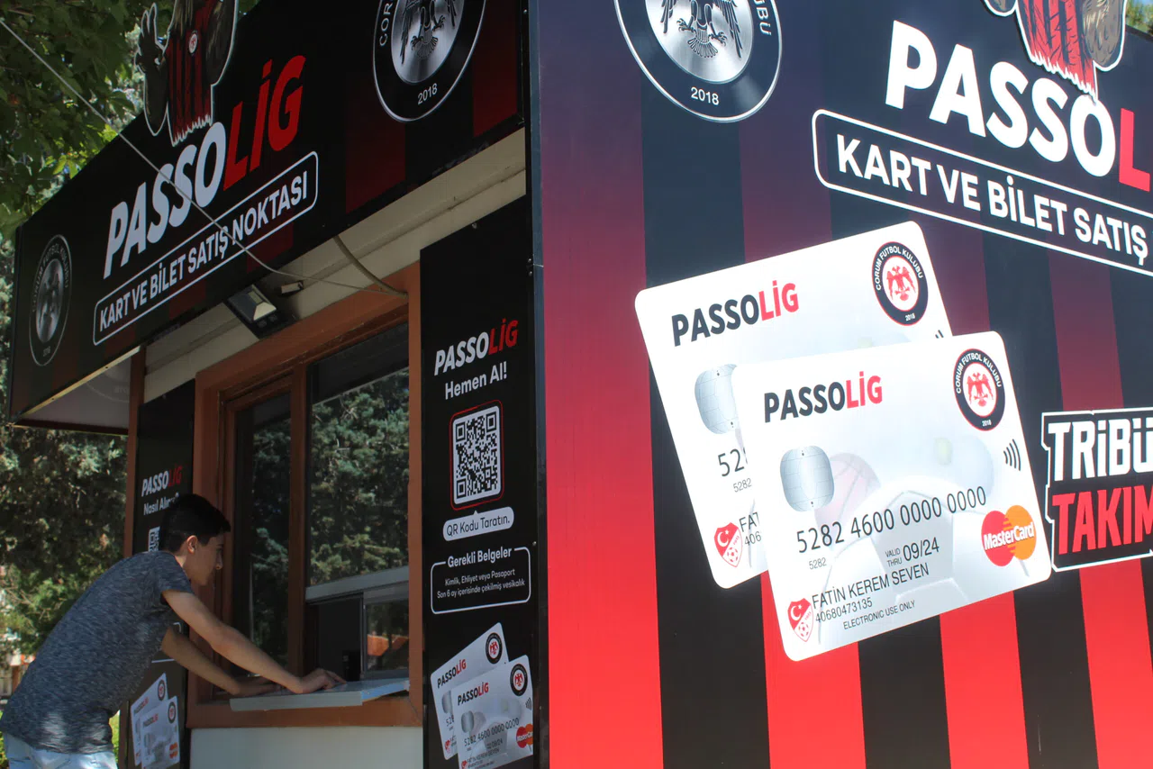 Passolig için Meydanda Başvuru Noktası Açıldı