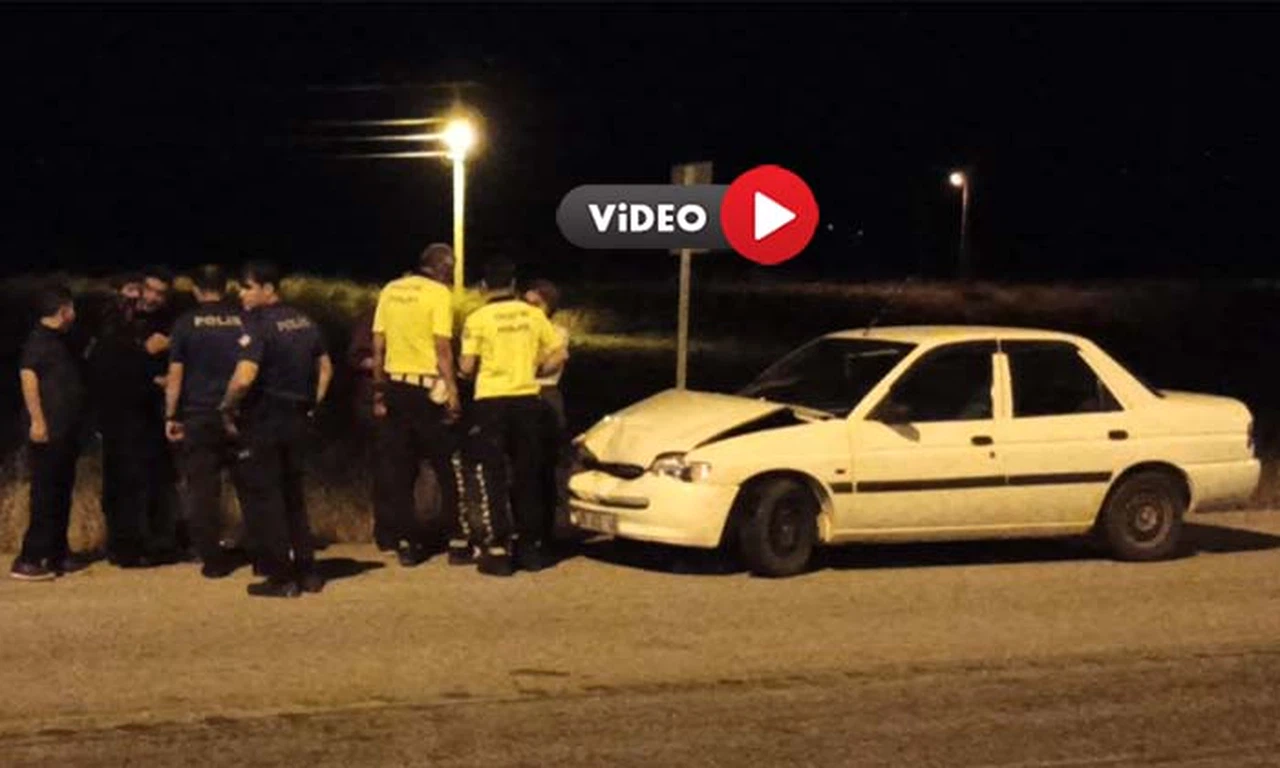 İki Otomobil Çarpıştı: İki Yaralı