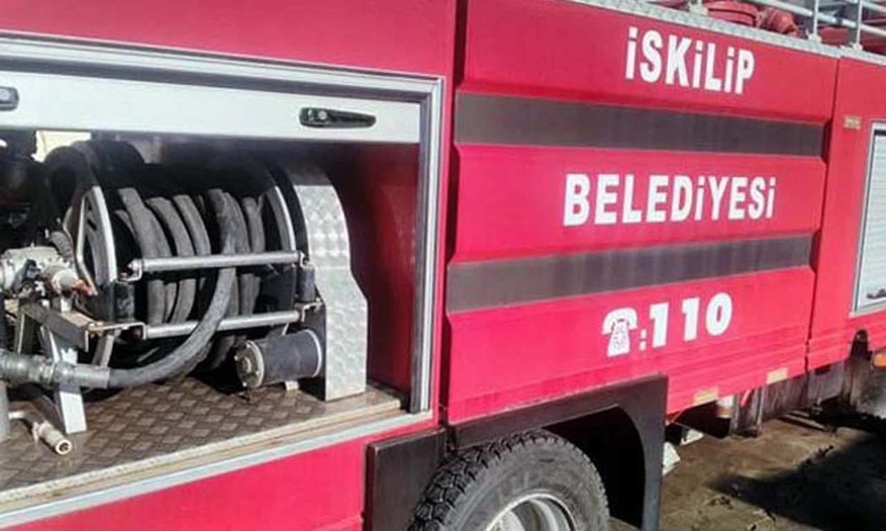 İskilip İtfaiyesi 6 Ayda 104 Olaya Müdahale Etti