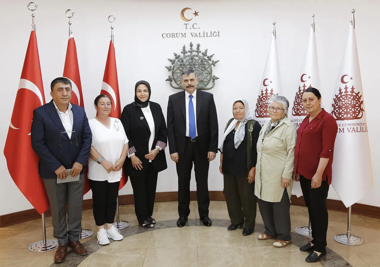 Kadın Muhtarlardan Valiye Ziyaret