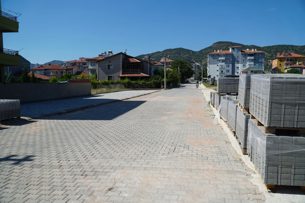 Osmancık’ta Kilit Parke Çalışmaları