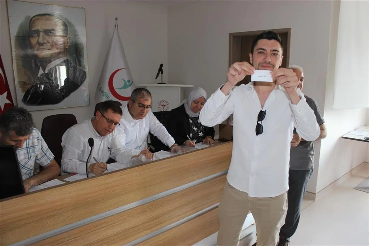 Sağlık İl Müdürlüğünde Kura Çekimi Yapıldı