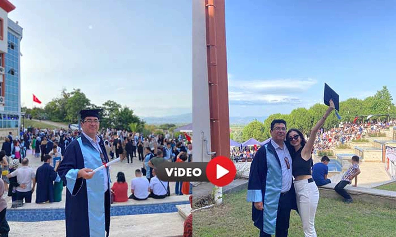 Üniversiteyi Bitirdi, 56 Yaşında Kep Attı