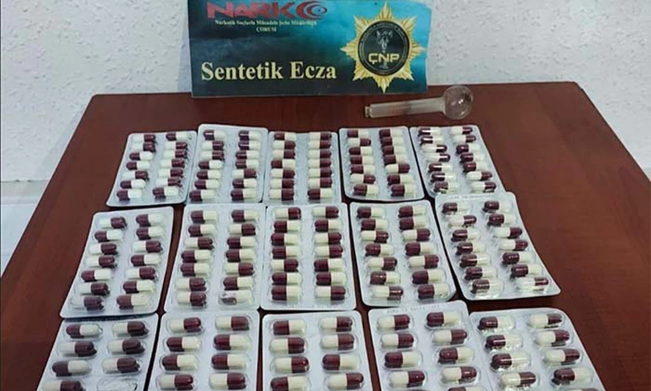 Çorum Polisinden Uyuşturucu Operasyonu