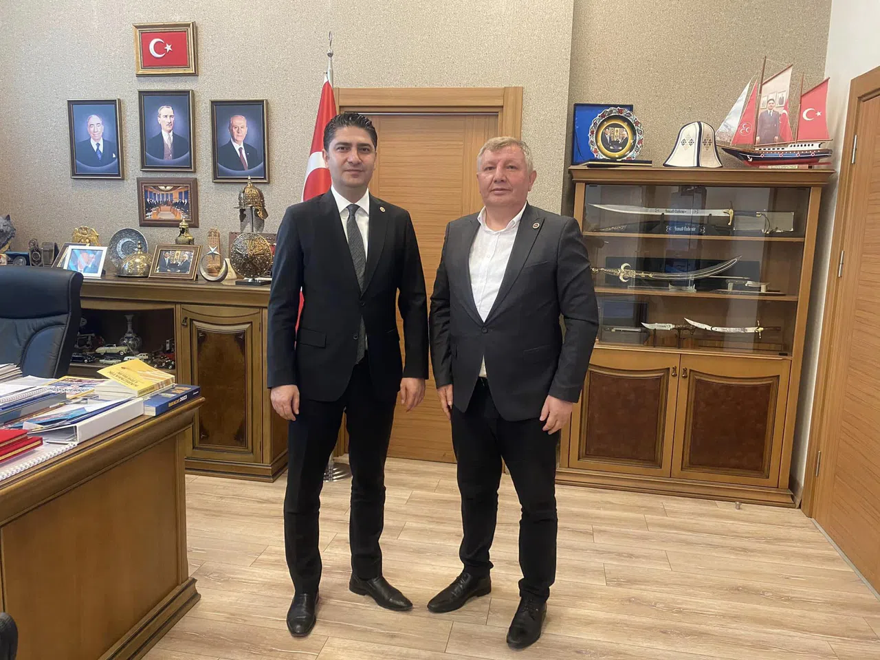 Gelgör, MHP Genel Merkezi’nde