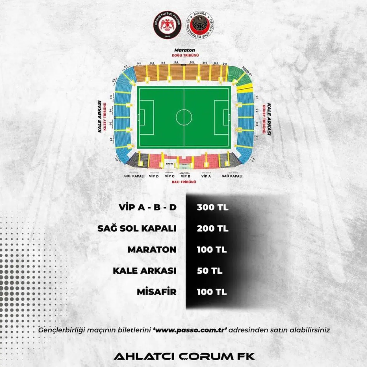 Gençlerbirliği Maçı Biletleri Satışta