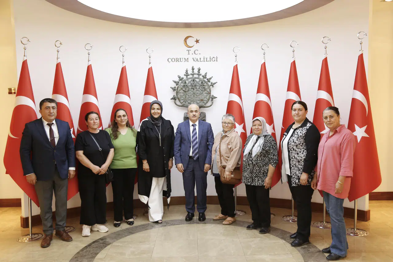 Kadın Muhtarlardan Valiye Ziyaret