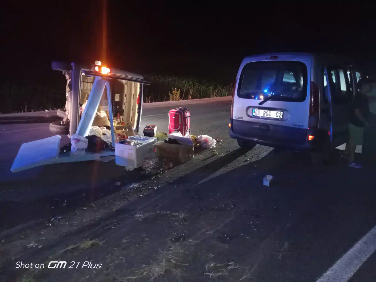 Mecitözü Yolunda Kaza: Bir Yaralı