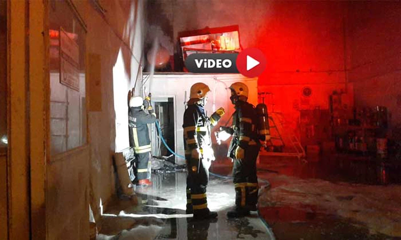 Sanayi’de Yangın Paniği