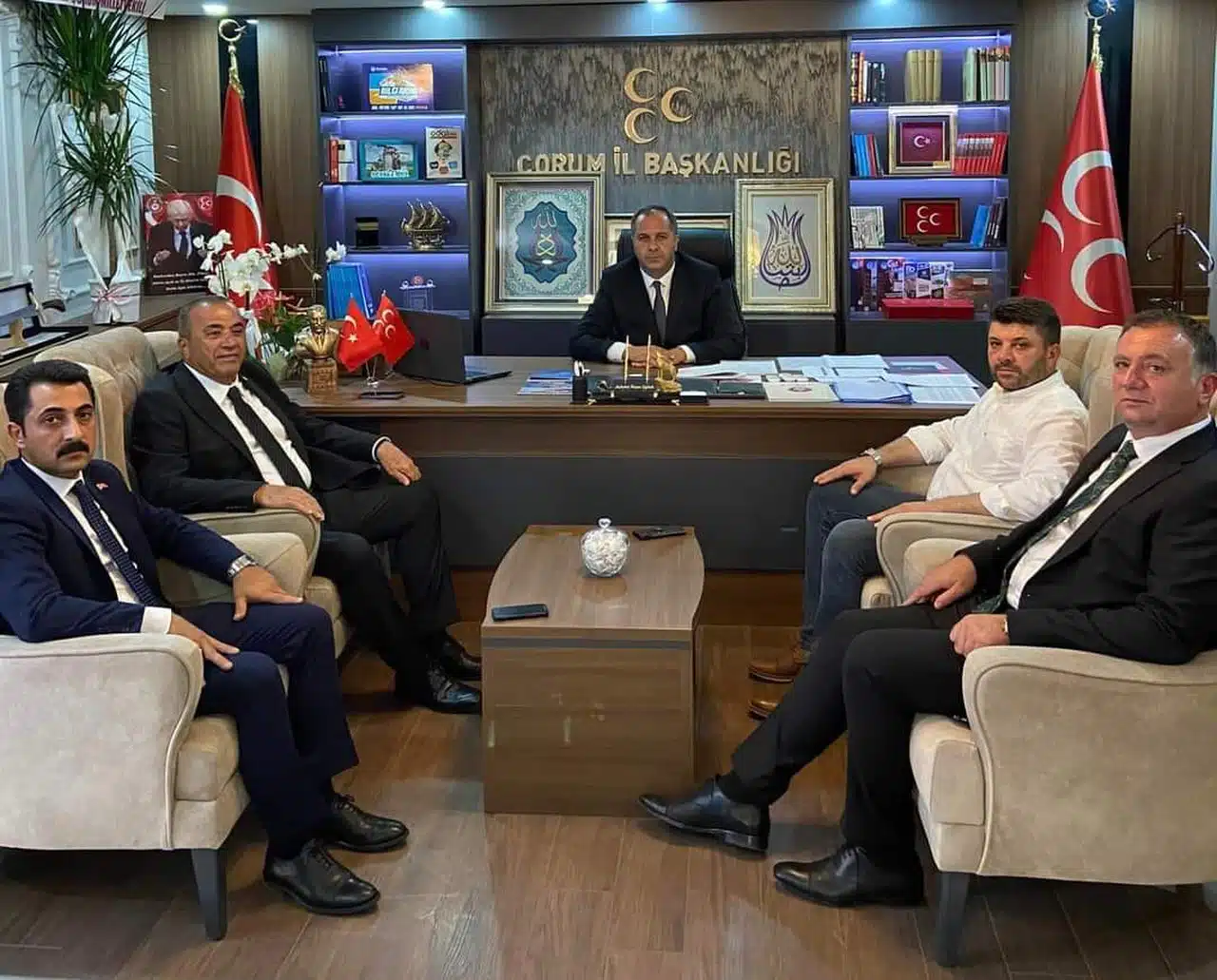 Vahit Kayrıcı, Çorum’a Geldi