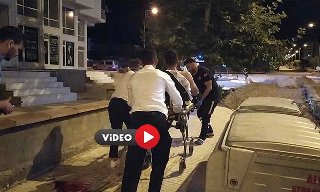 Komşular Arasında Kavgada Kan Aktı