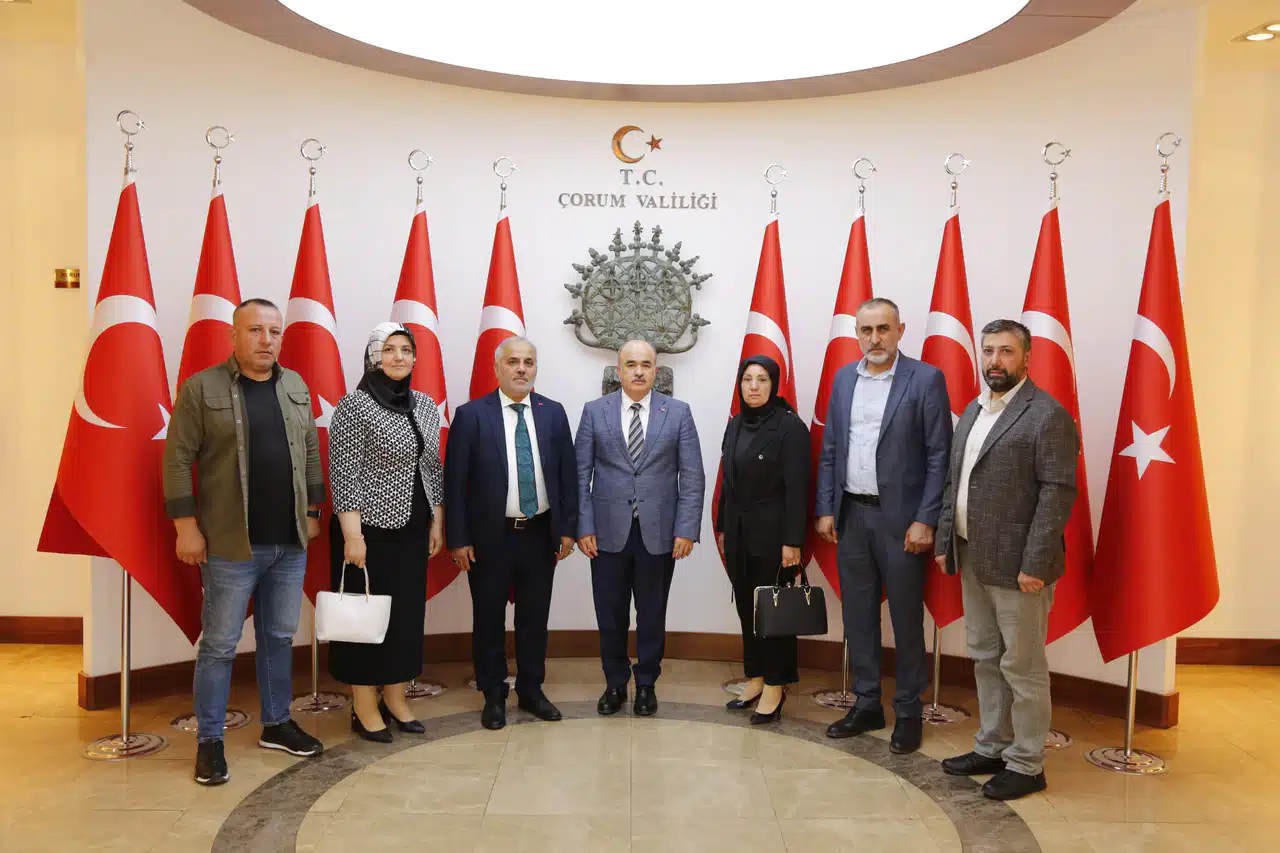 Çerikci’den, Vali Dağlı’ya Hayırlı Olsun Ziyareti