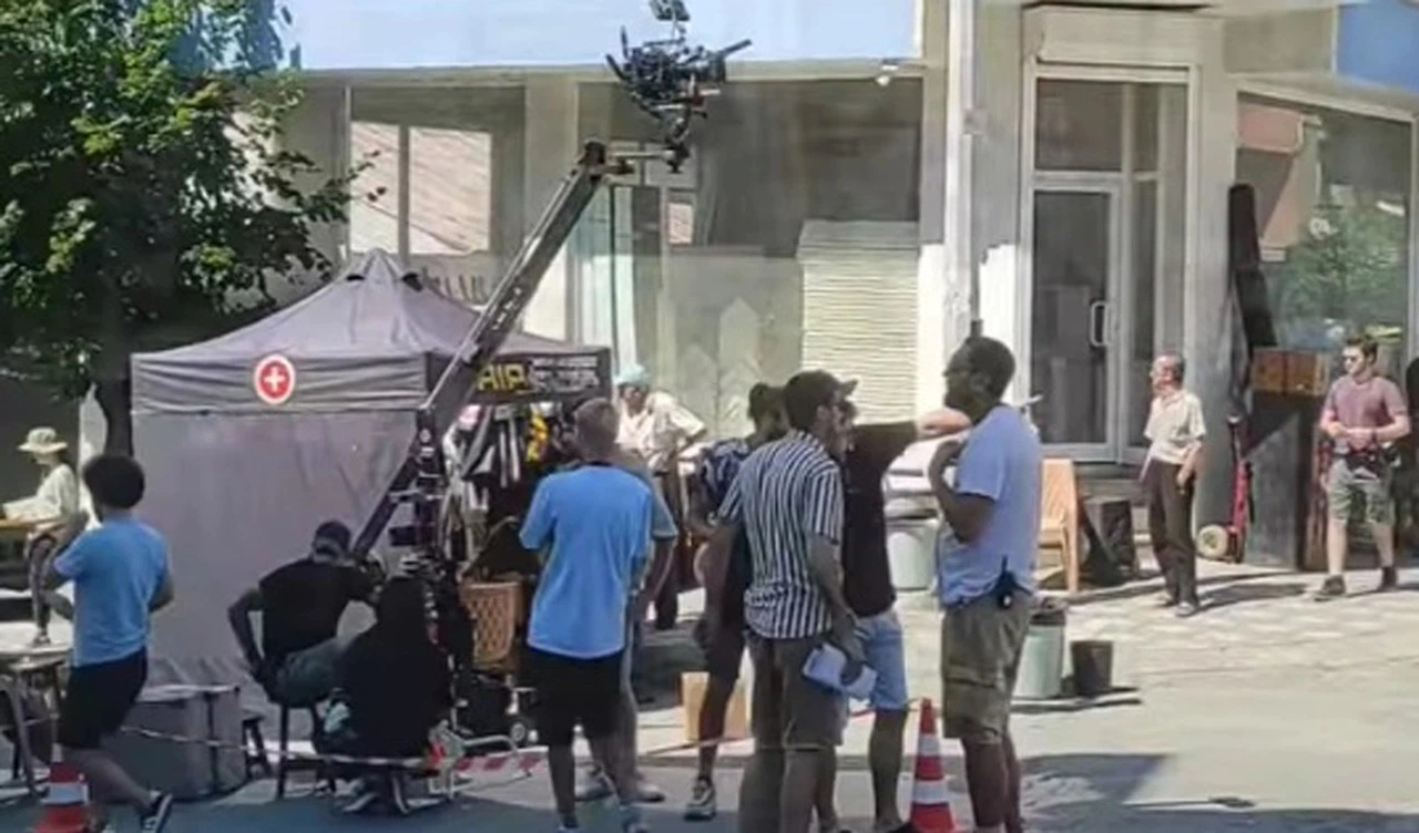 Çorum’da Çekilen Filmin Setinde Yangın Çıktı