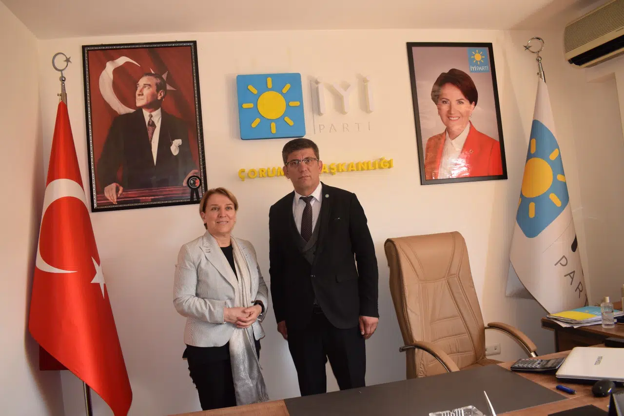 İYİ Partili Sucu, Çorum’da