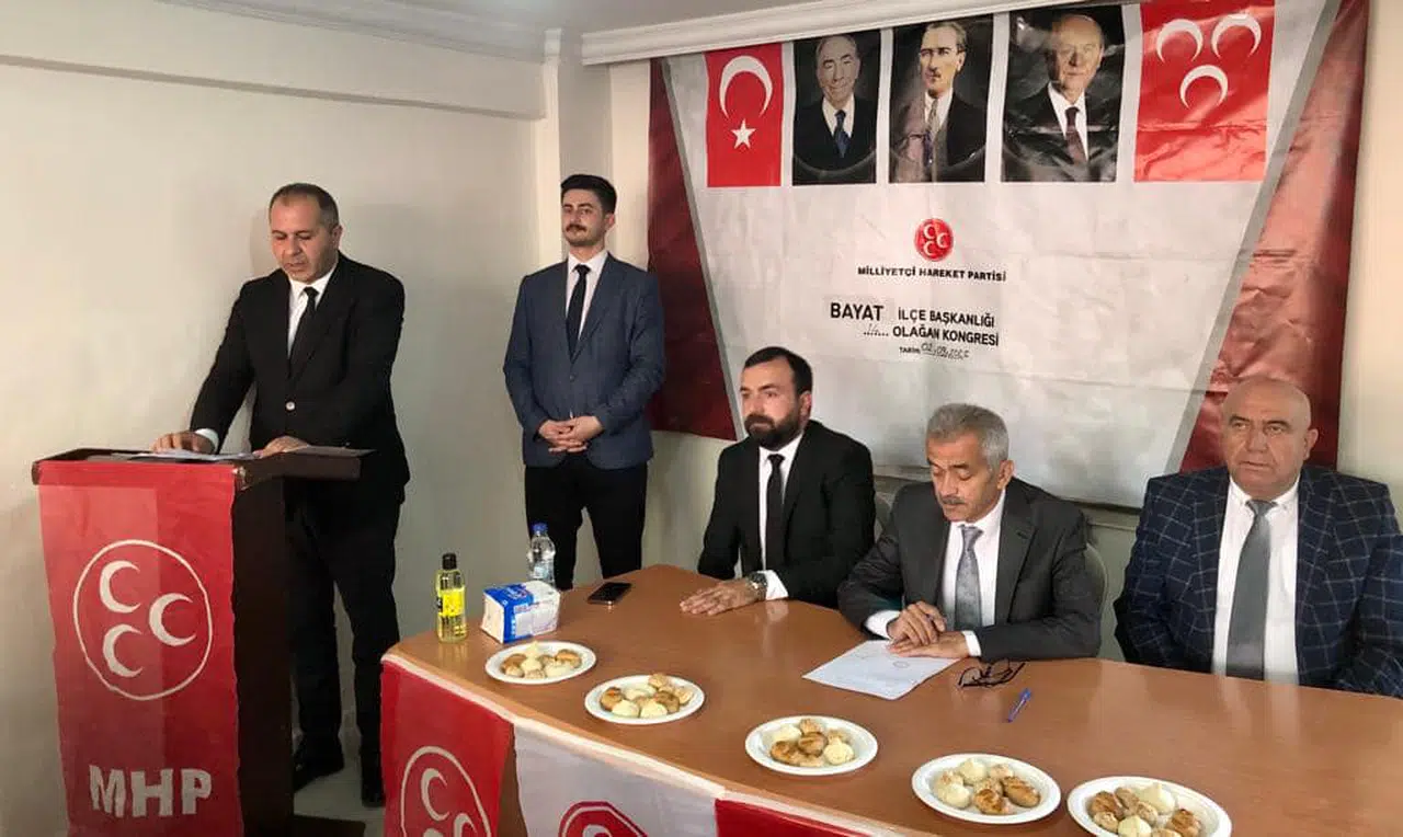 MHP Bayat’ta Güngör ile Devam