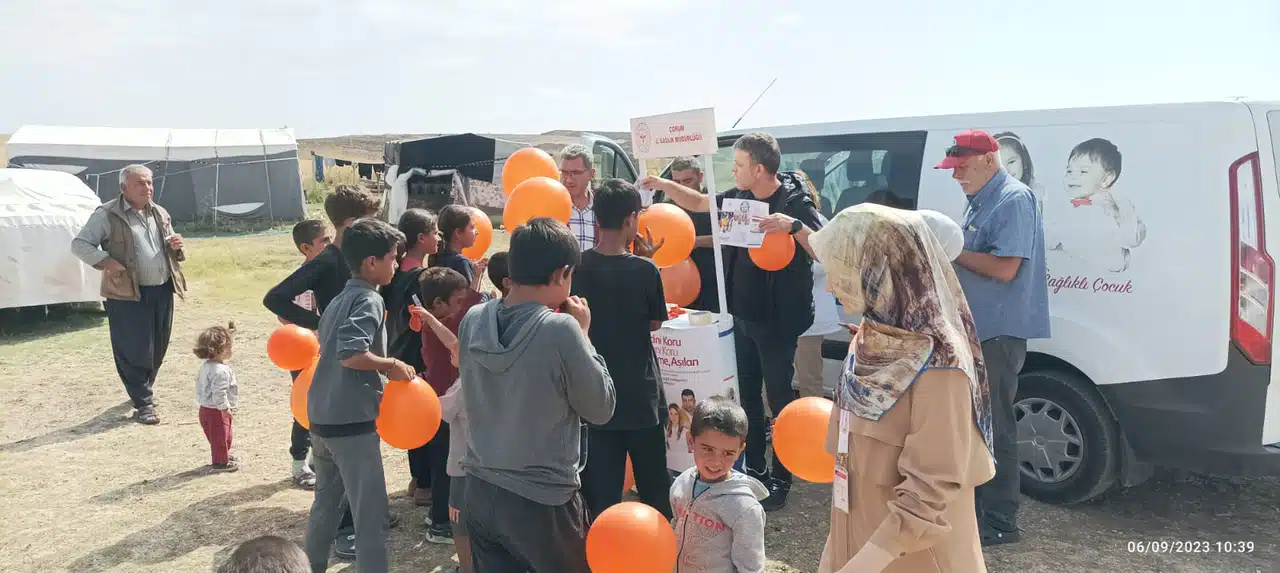 Mevsimlik İşçiler Aşılandı