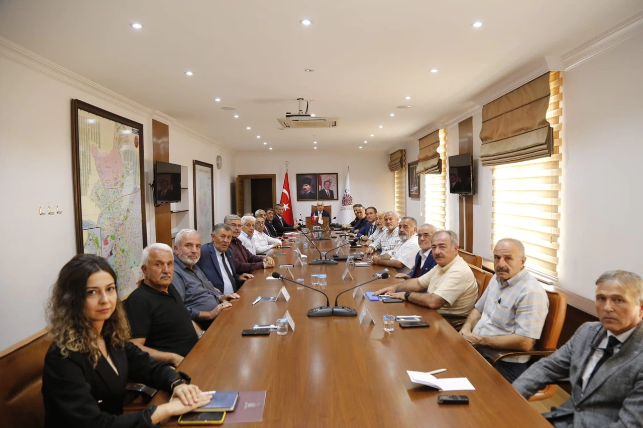 Muhtarlarla Huzur Toplantısı  