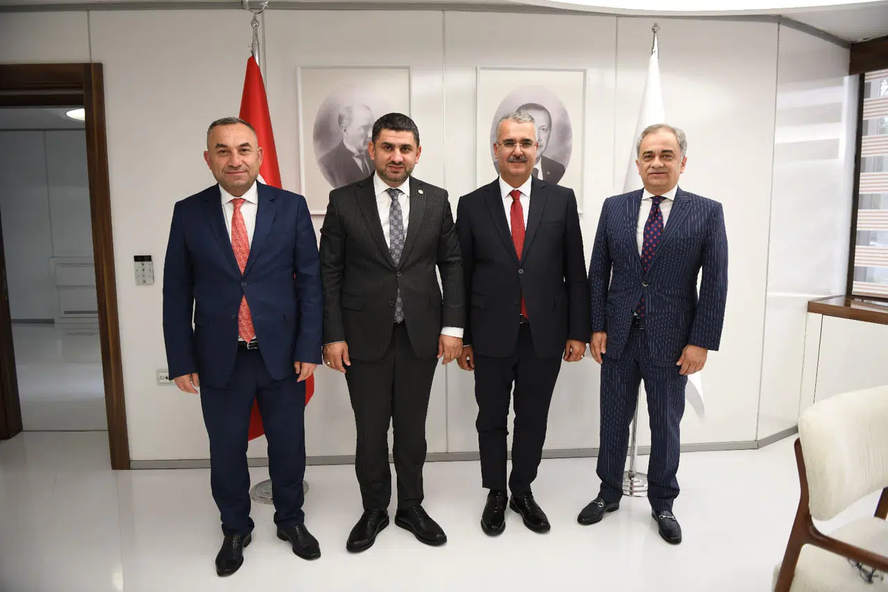 Ahlatcı’dan Belediyeler Birliği’ne Ziyaret