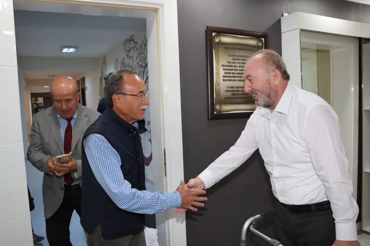 Eski Kaymakamdan Şahiner’e Ziyaret