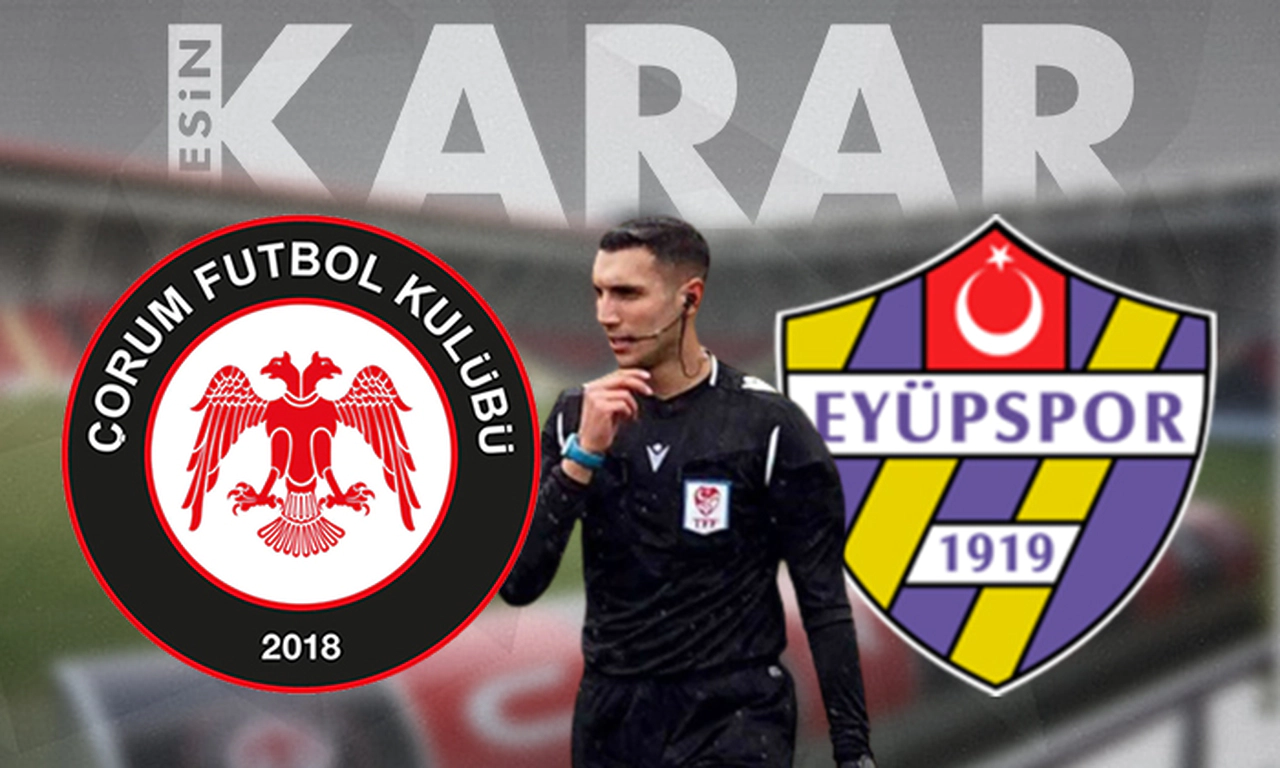 Çorum FK-Eyüpspor maçı TRT SPOR'da