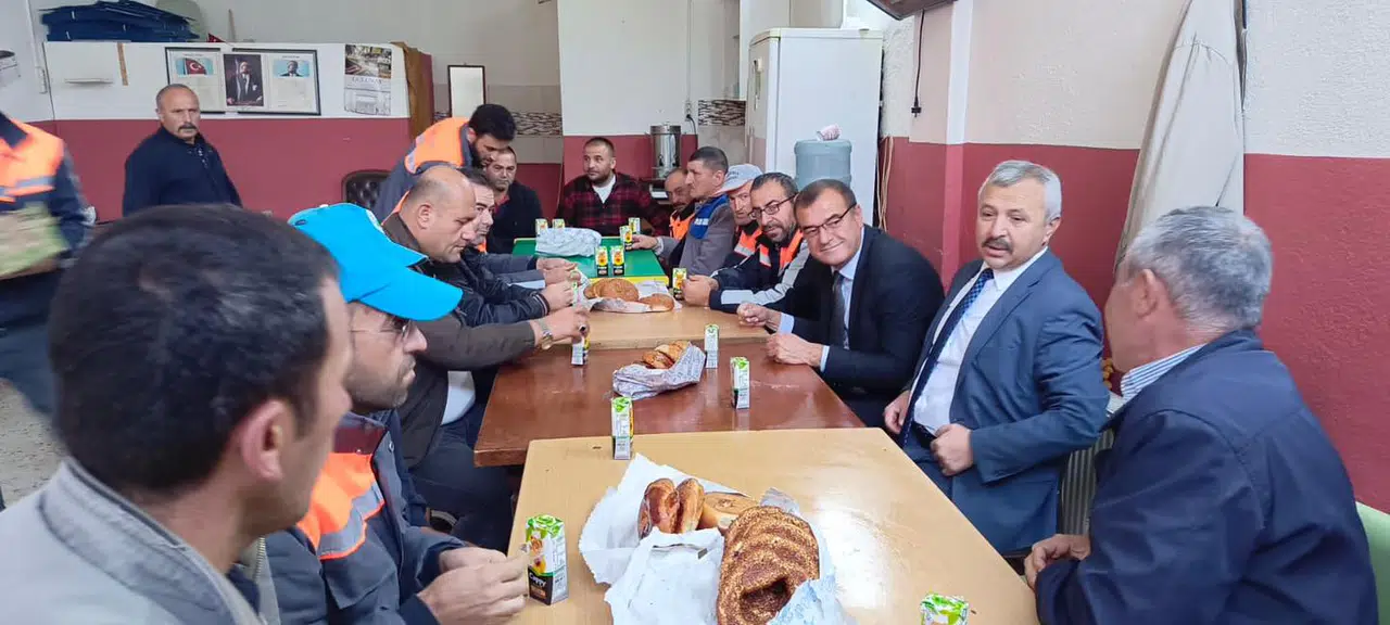 İşçilere Kahvaltı Sürprizi