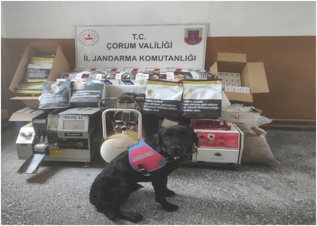 Kaçak Sigara Üreten Kişi Yakalandı